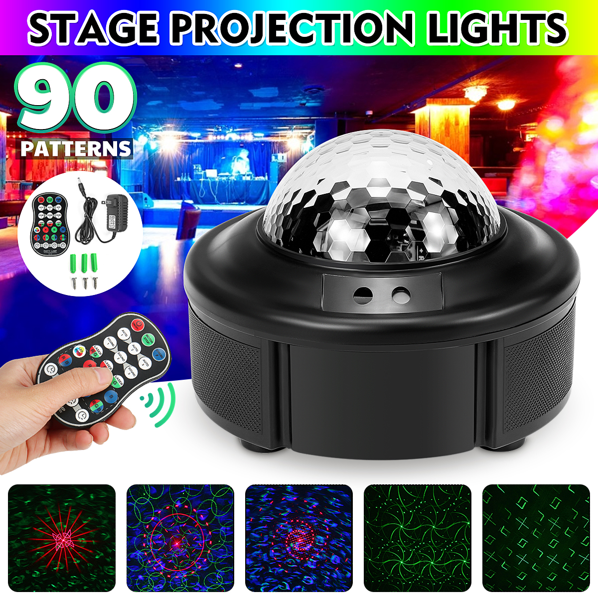 Find Starry Sky Projection Lamp Water Pattern Flame Ocean Lamp Stage Ktv Flash Seven Colors for Sale on Gipsybee.com with cryptocurrencies