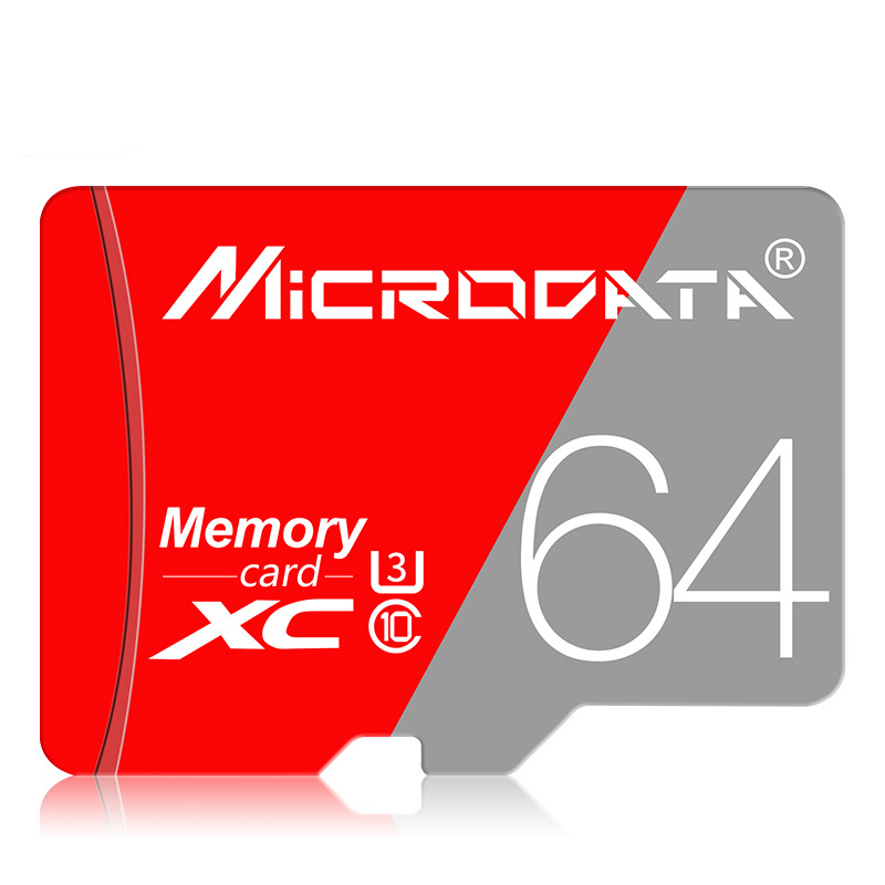 

MicroData 16GB 32GB 64GB Class 10 Высокоскоростная карта памяти TF с адаптером для мобильного телефона