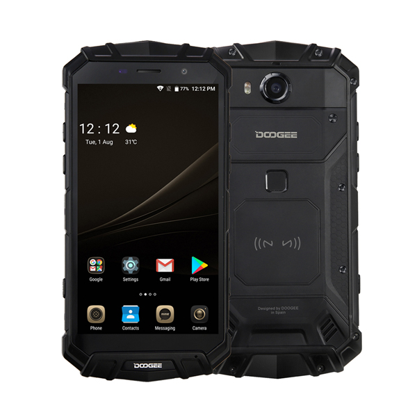 

DOOGEE S60 Lite 5.2 Inch IP68 Waterproof NFC Wireless Charging 5580mAh 4GB RAM 32GB ROM MT6750T 4G Smartphone