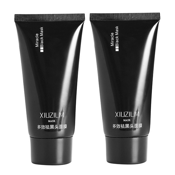 

2pcs XIUZILM Blackhead Mask Mud Nose Face Clean Pore Peel Off Remover Deep Cleaner
