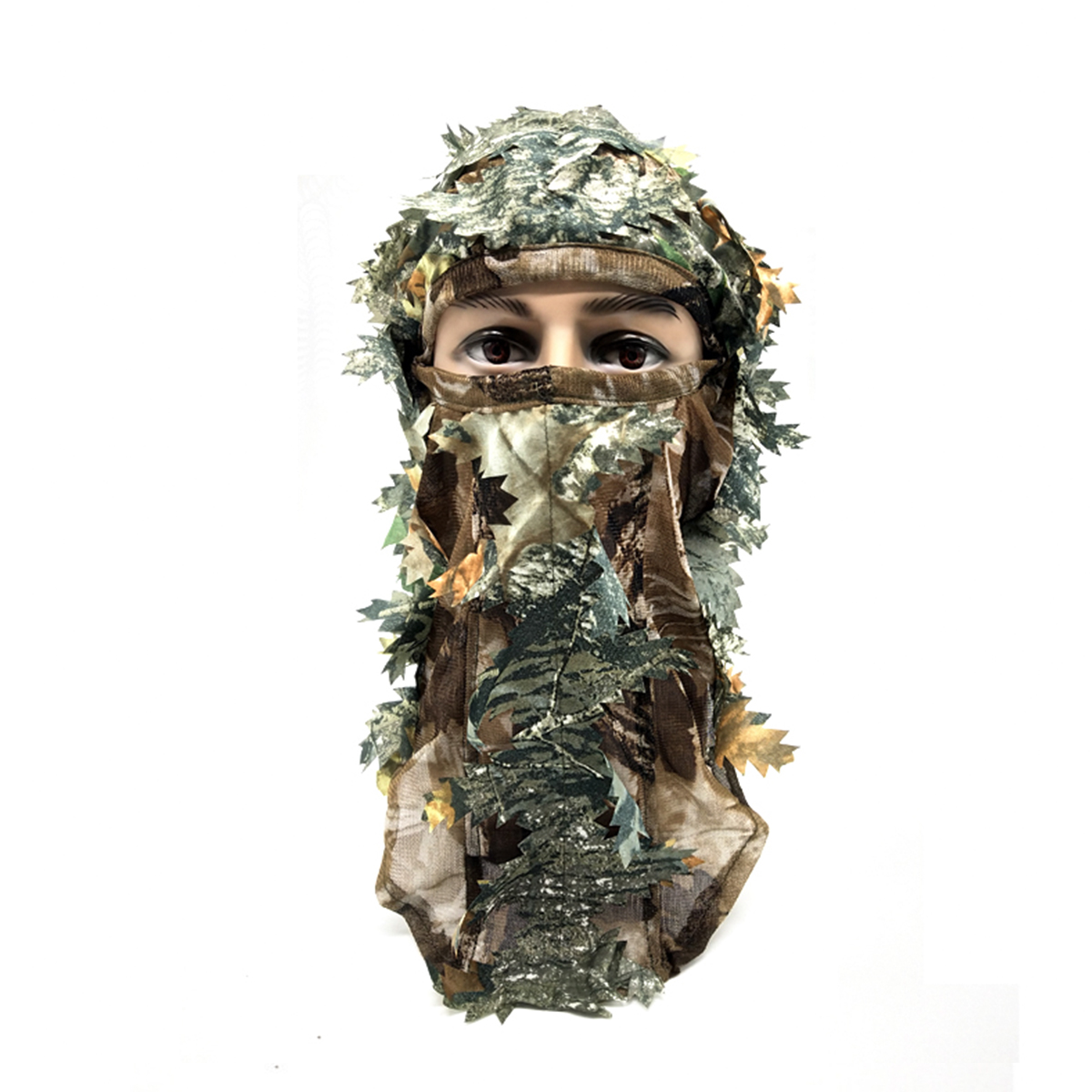 

Камуфляж 3D Маска Дерево с капюшоном Охота Глава Армия Военный Снайпер