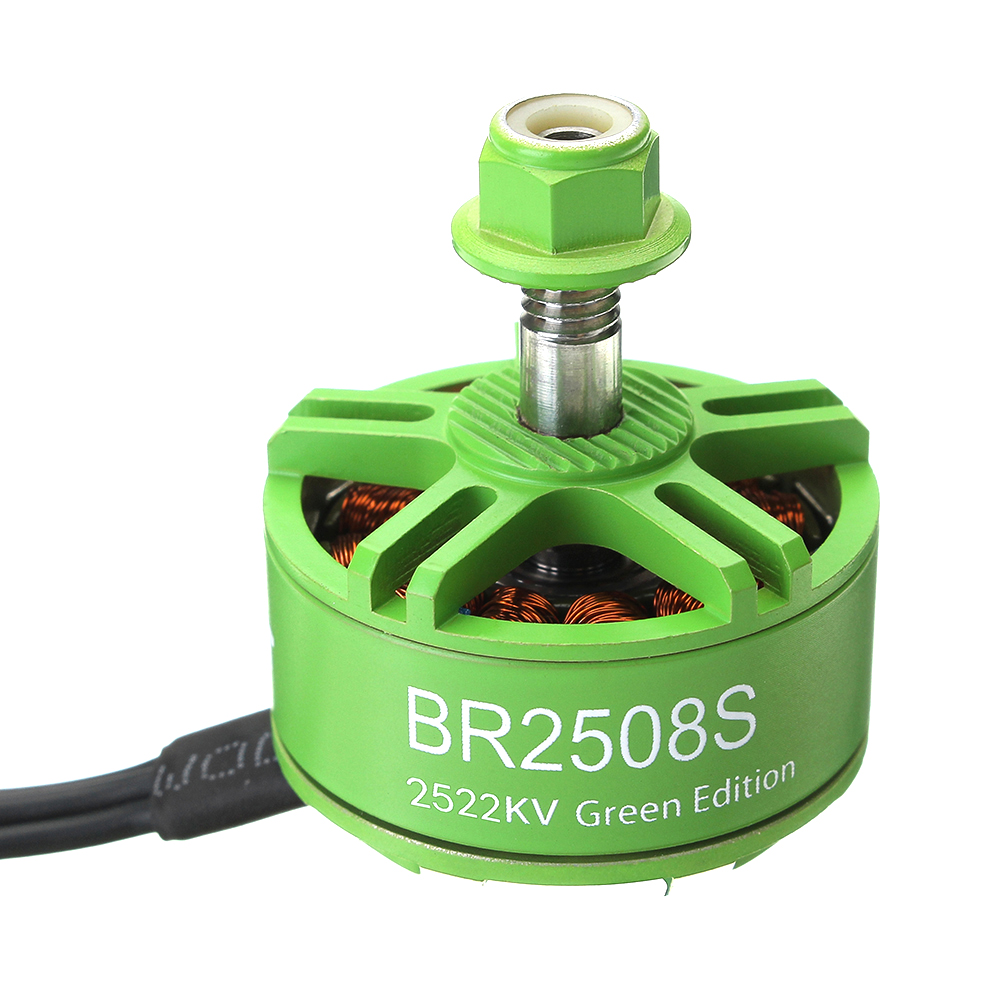 

Racerstar 2508 BR2508S Green Edition 1275KV 1772KV 2522KV Brushless Motor For FPV Racing RC Drone