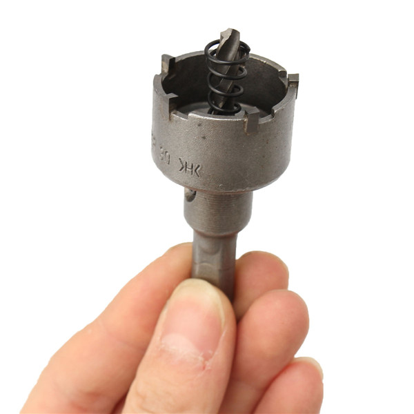 10pcs 16mm-50mm Steel Carbide Tipped Drill Bit Hole Saw Cutter