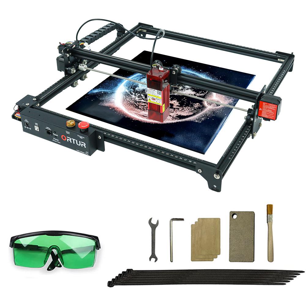 Find ORTUR Laser Master 2 Pro S2 LU2 4 LF SF Laser Engraving Cutting Machine 400 x 430mm Large Engraving Area Fast Speed 10 000mm/Min High Precision Laser Engraver for Sale on Gipsybee.com with cryptocurrencies