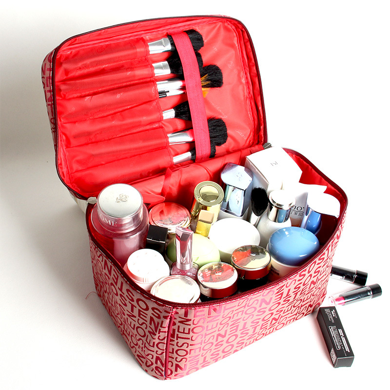 

Kcasa KC-MB01 Women Cosmetic Bag Large Capacity Storage Handbag Travel Toiletry Bags Makeup Box
