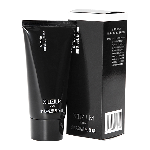 

XIUZILM Blackhead Mask Mud Nose Face Black Clean Pore Peel Off Remover Deep Cleaner Purifying