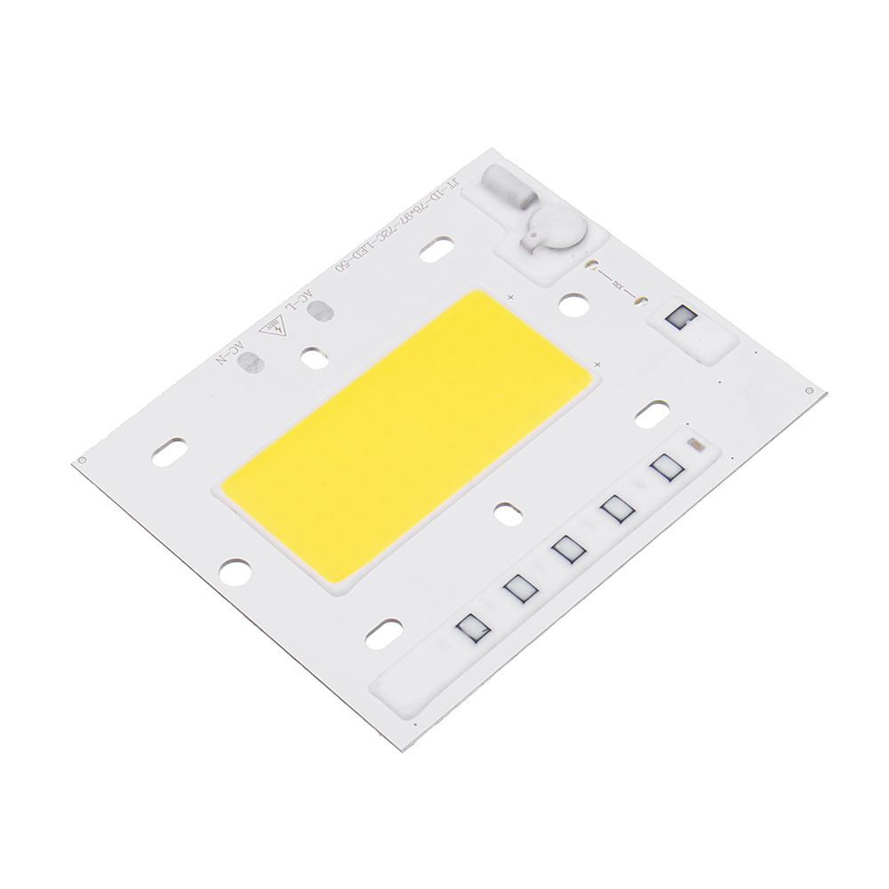 

High Powered 50W LED Chip Light Source Anti-thunder AC220V for DIY Spotlight Floodlight