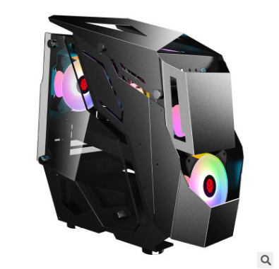 Find Monster ATX Gaming Computer Case Desktop Water Cooled Full Side Penetration With Tempered glass Special Case Support M ATX/ ITX Motherboard for PC Gamer for Sale on Gipsybee.com with cryptocurrencies
