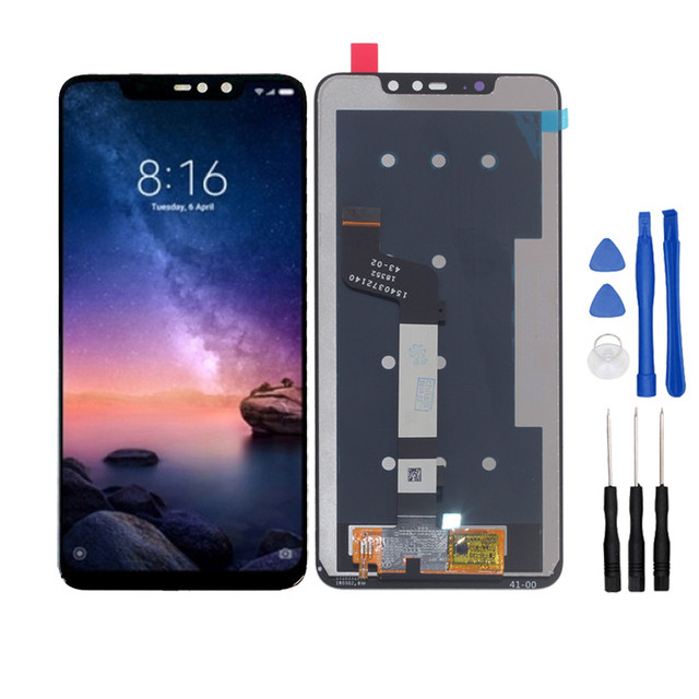 

LCD Display+Touch Screen Digitizer Replacement With Tools For Xiaomi Redmi Note 6 PRO Non-original