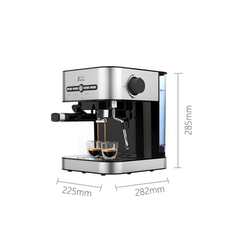 FXUNSHI MD-2009 1.4L 950W Semiautomatic Espresso Milk Bubble Maker Italian Coffee Machine (BS) 18