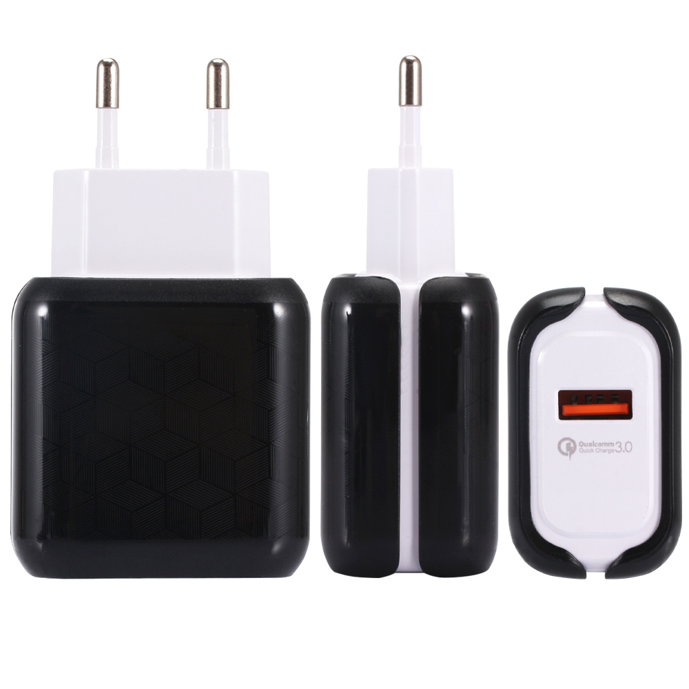 

Bakeey 2.4A USB Type C QC3.0 Fast Charging Charger EU Plug Adapter For Xiaomi Mi8 Mi9 HUAWEI P30 S9 S10 S10+ Pocophone