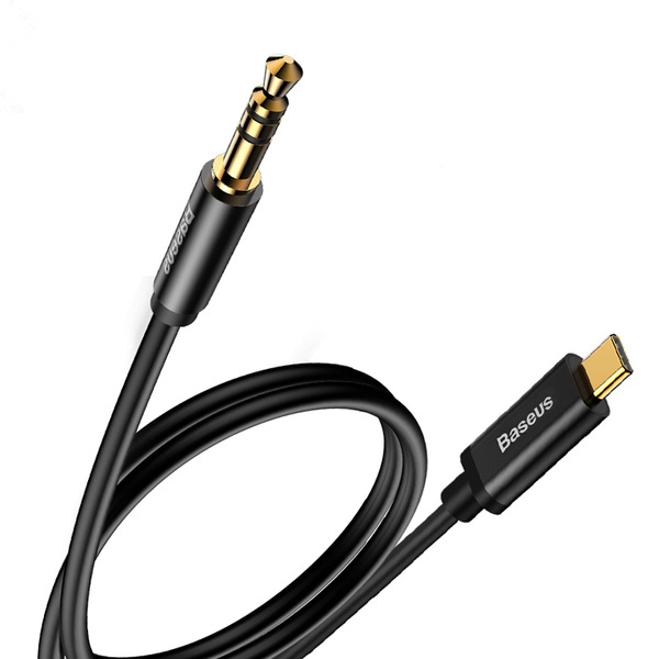 

Baseus Type-C to 3.5mm AUX Audio Converter Cable 1.2m For OnePlus 5 S8 Xiaomi 6 Mi A1 Mix 2