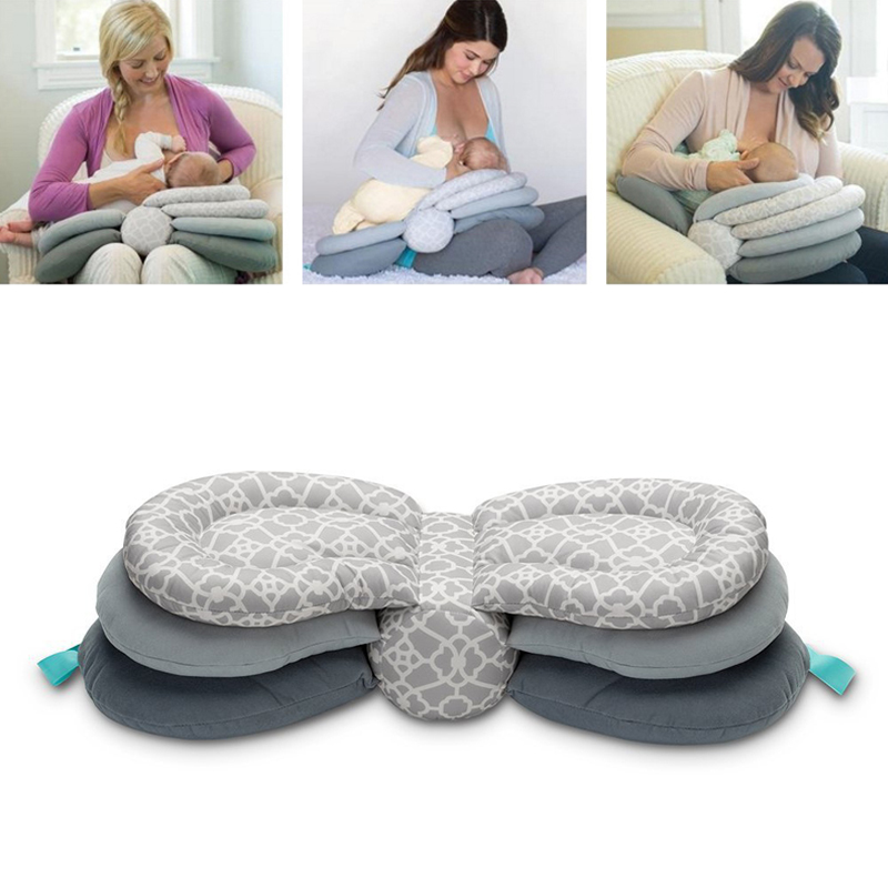 

Multifunction Nursing Pillow Newborn Baby Breastfeeding Head Protection Adjustable Infant Mother Feeding Cradle Boppy Pillows for Baby Mother