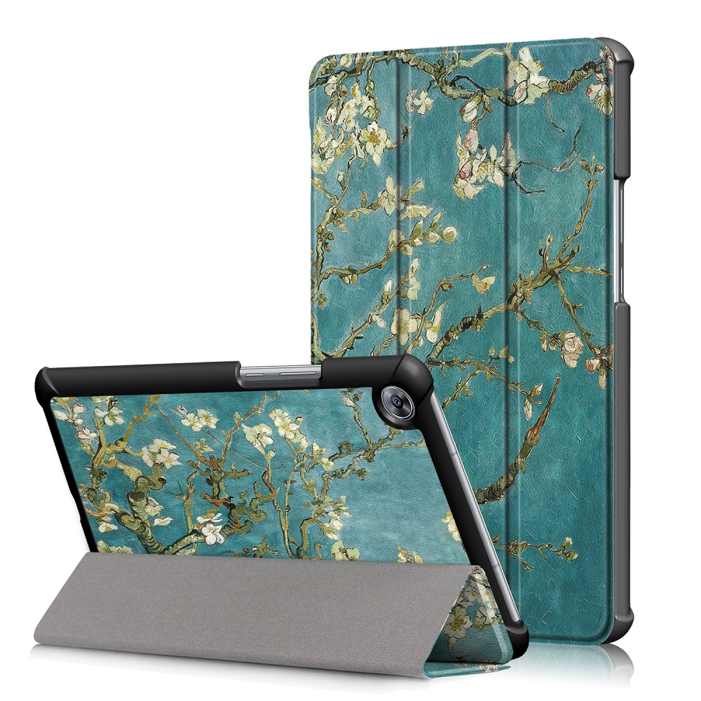 

Apricot Blossom Tri Fold Case Cover For 8.4 Inch Huawei Mediapad M5 Tablet