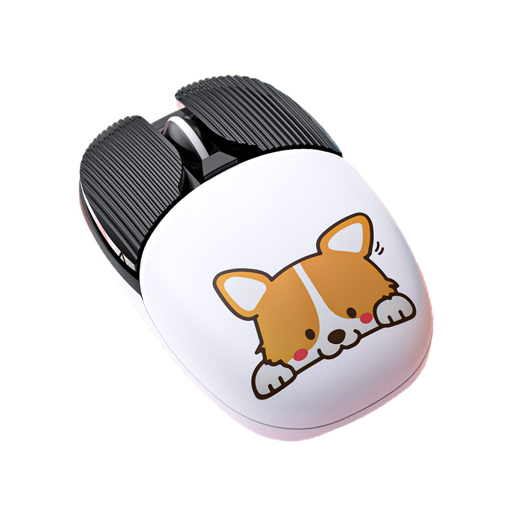Find YINDIAO A10 Cute Cartoon Mouse Dual Mode bluetooth 3 0/5 2 2 4G Wireless Adjustable 1000 1600DPI Rechargeable Mute Button Mice for Sale on Gipsybee.com with cryptocurrencies