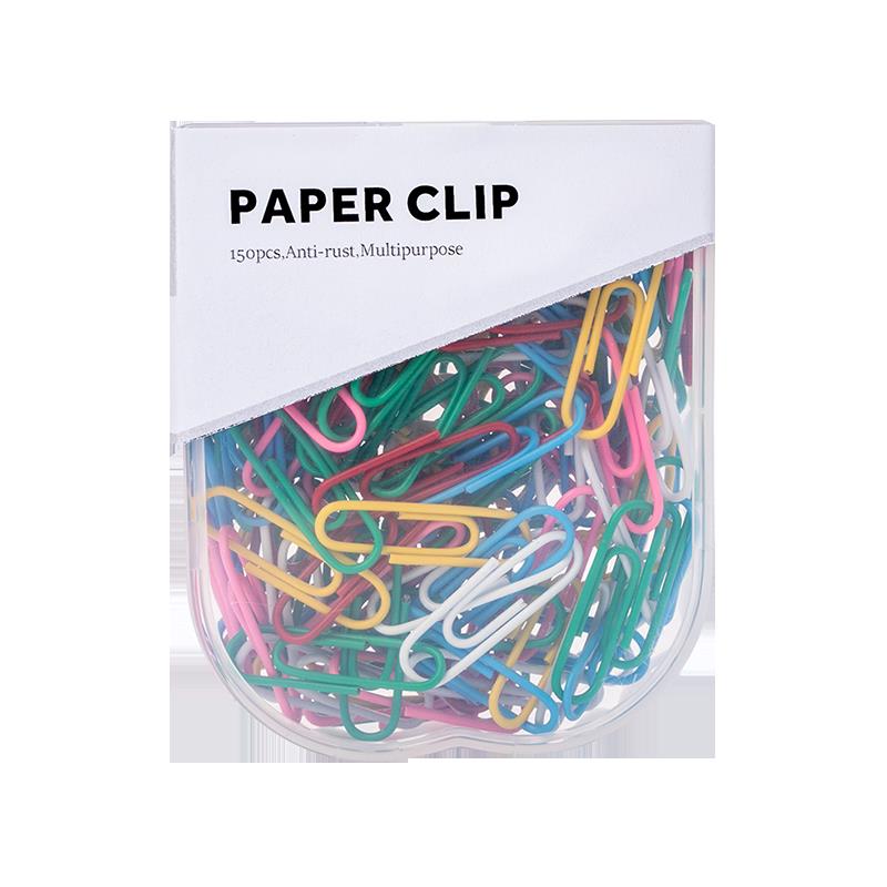

Jordan&Judy JJ-YD0019 150 Pcs/Set Of 29mm Colorful Paper Clips Binder Clips Notes Classified Clips Children'S Student Stationery School Office Supplies