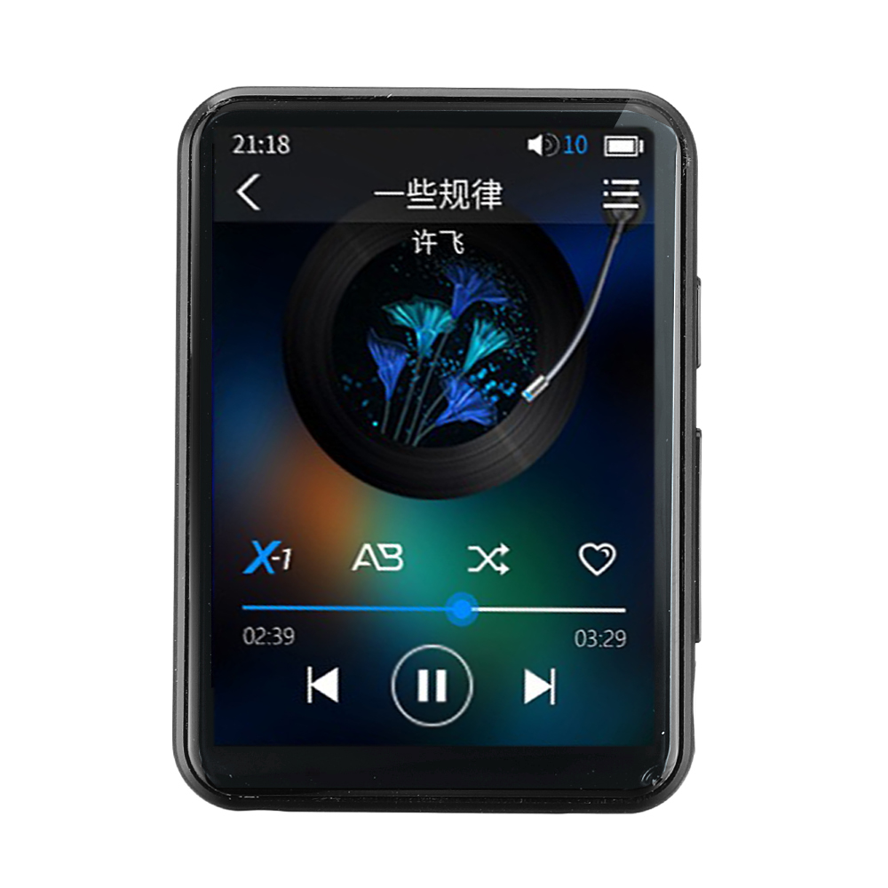 

BENJIE X5 8GB bluetooth MP3 Player HD Lossless MP4 MP5 MP6 Music Audio Video Player Built in Speaker External Sound Reco