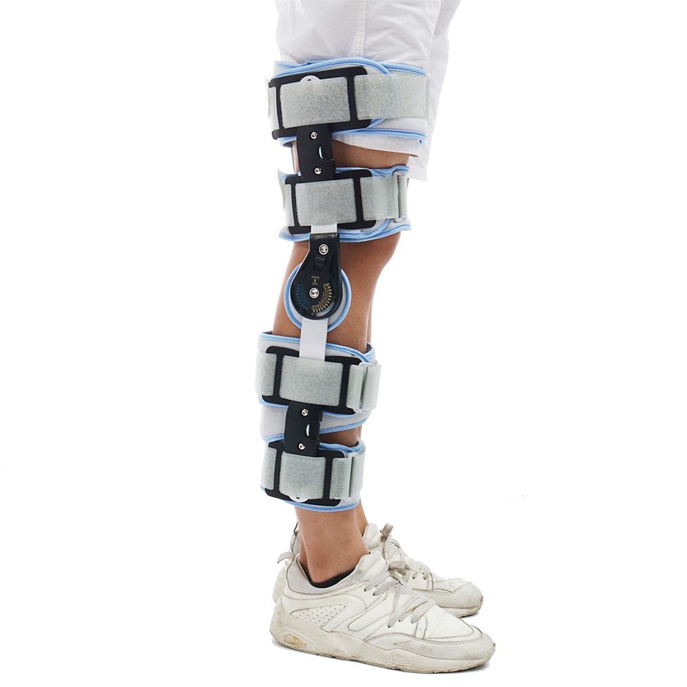 Inspired breg telescopic post op rom leg hinged knee pad brace
