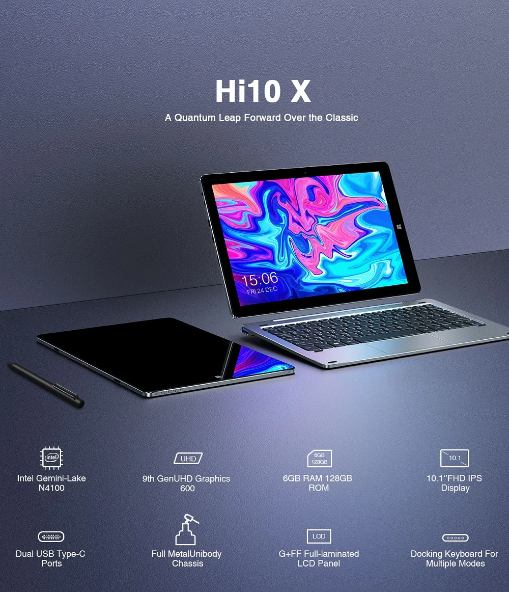 CHUWI Hi10 X - notebook vagy tablet? Mindkettő! 2