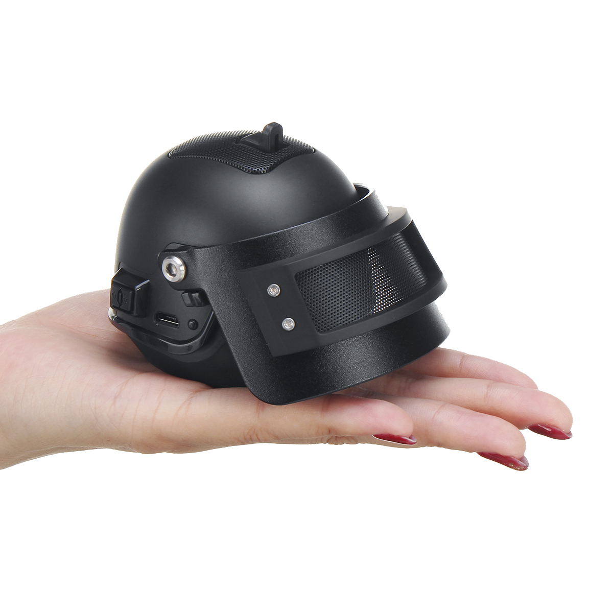 

Portable Mini Helmet Wireless bluetooth Speaker Bass Stereo Subwoofer BT 4.0