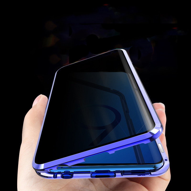 

Bakeey Anti-peeping Магнитная адсорбционная металлическая двухстороннее закаленное стекло Защитное покрытие Чехол Для Samsung Galaxy Note 8 / Galaxy Note 9/S8/S8
