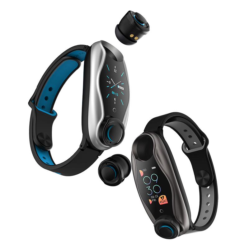 Bakeey T90 Wireless Earbud Smart Watch bluetooth Earphone bluetooth Calling Music Weather Display Watch 3