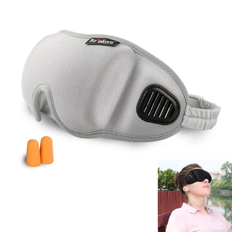 

Xmund XD-EM2 3D Eye Mask Comfort Breathable Unisex Sleep Rest Sleeping Blindfold Portable Camping Travel Eye Patch With Earplug
