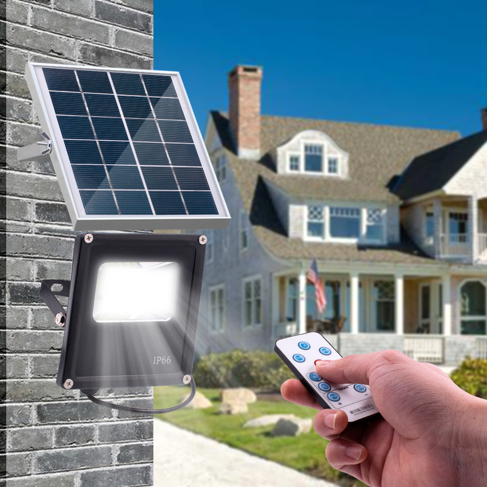 

20W 20 LED Solar Flood Light Waterproof Outdoor Garden Street Path Yard Lamp Remote Control