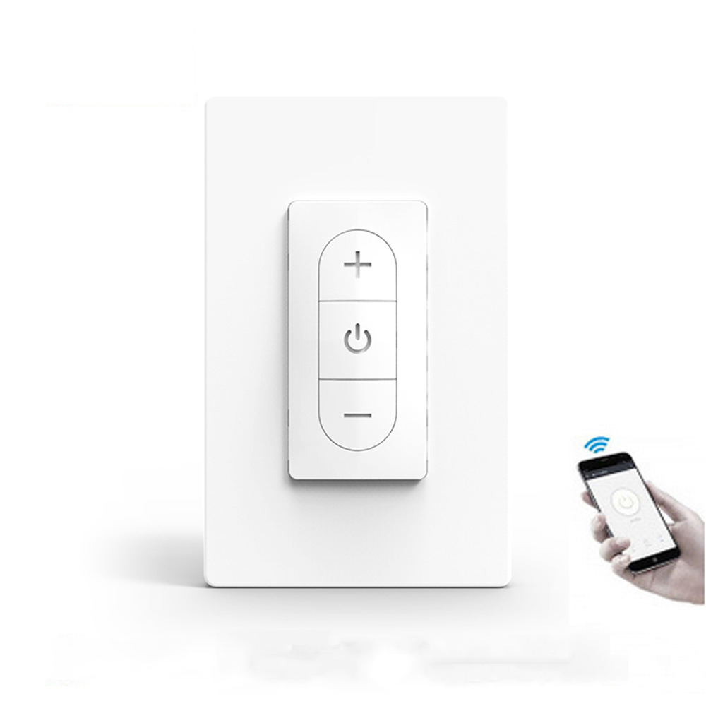 

2.4G WiFi Smart Light Dimmer Switch DIY Wireless Breaker Voice Remote Control Work with Smart Life Tuya Alexa Google Hom