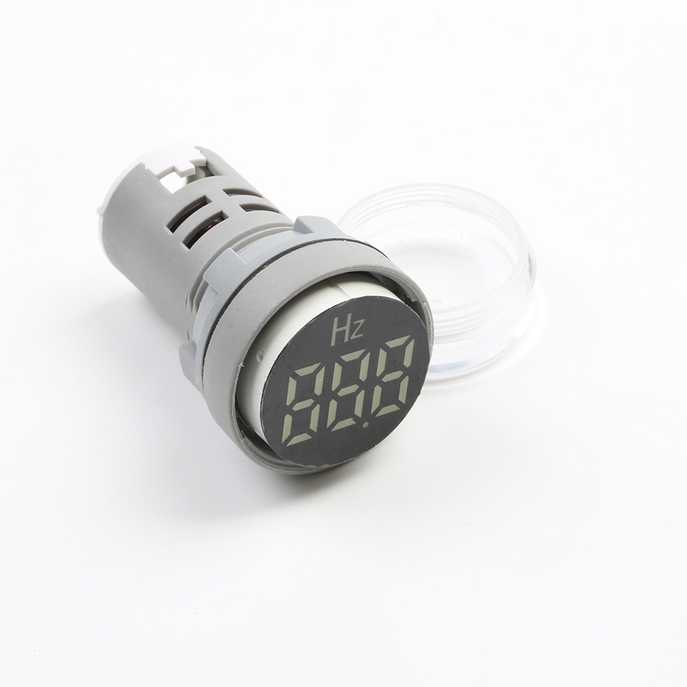 

10pcs White 0-99Hz Digital Display Electricity Hertz Meter Frequency Meter Indicator Light AC Meter Combo Tester