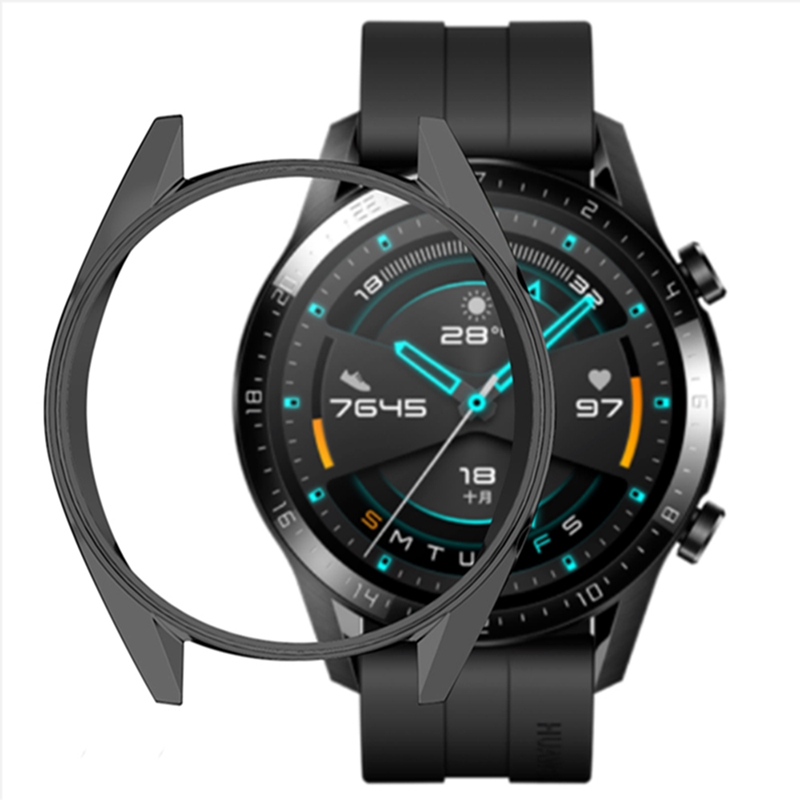

46мм ТПУ Оцинкованная защитная крышка корпуса для часов Smart Watch Shell Protector для Huawei Smart Watch GT 2