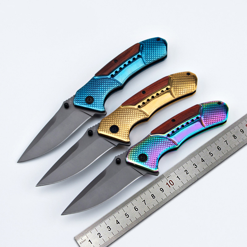 

F81 210mm Stainless Steel Folding Knife Outdoor Survival Tools Kit Hiking Climbing Multifunctional Knife