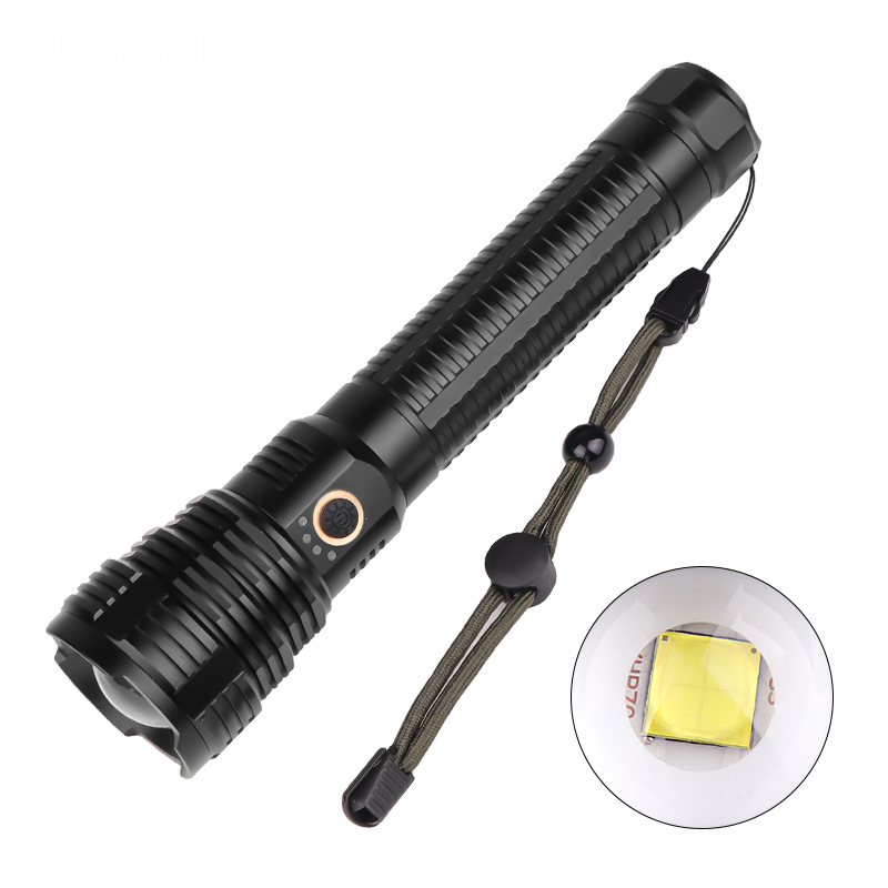 

XANES 1915A XHP70 5Modes Zoomable USB Rechargeable Waterproof LED Flashlight 26650/18650