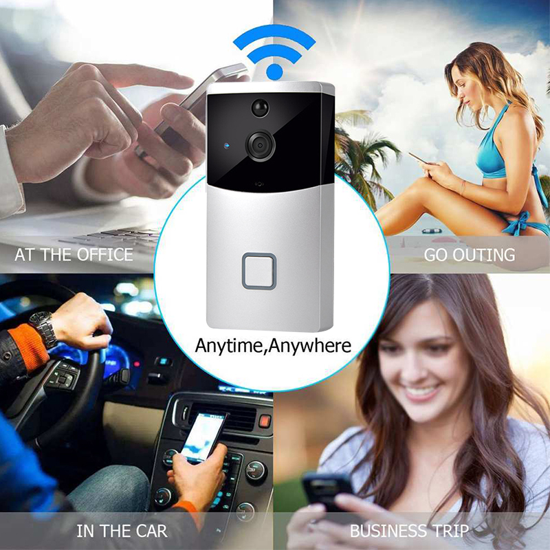 Bakeey Wireless Wifi HD Remote Monitoring Smart PIR IR Night Vision Cloud Storage Video Doorbell For Smart Home 13