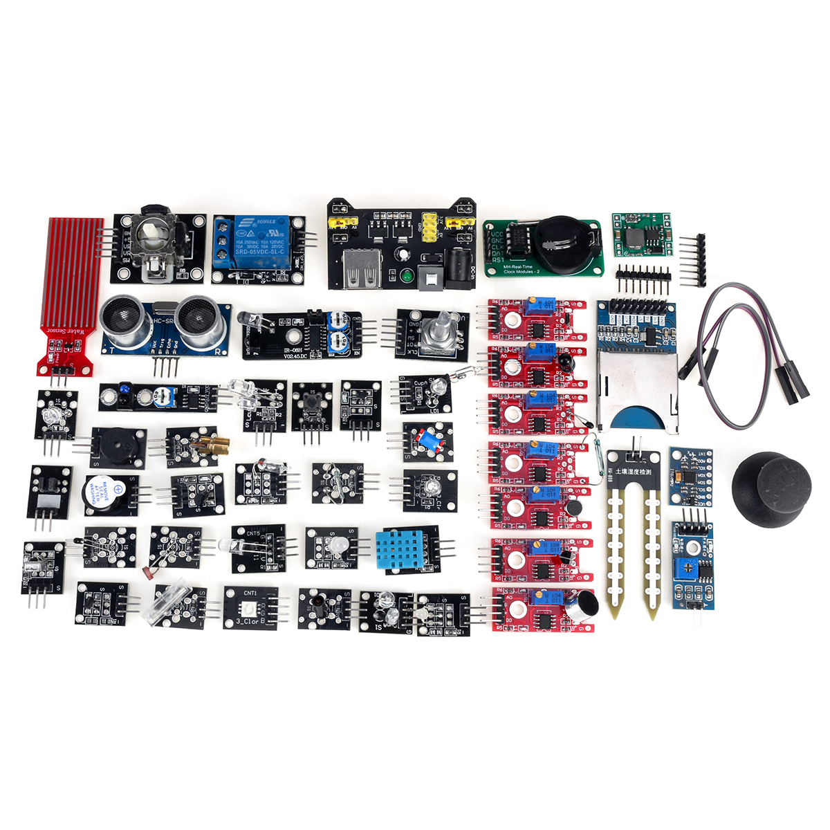 Kit Modulo Sensore 45 in 1 o 37 in 1 per Arduino Raspberry Pi Pacchetto 2