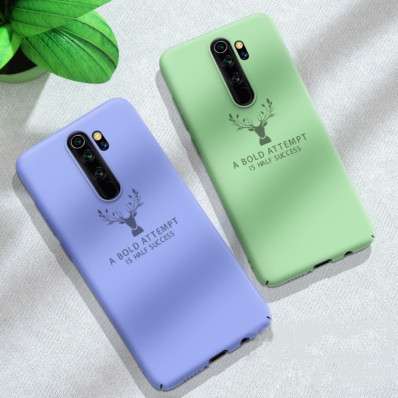 

For Xiaomi Redmi Note 8 Cover Bakeey Deer Pattern Shockproof Soft Rubber Liquid Silicone Protective Case Non-original