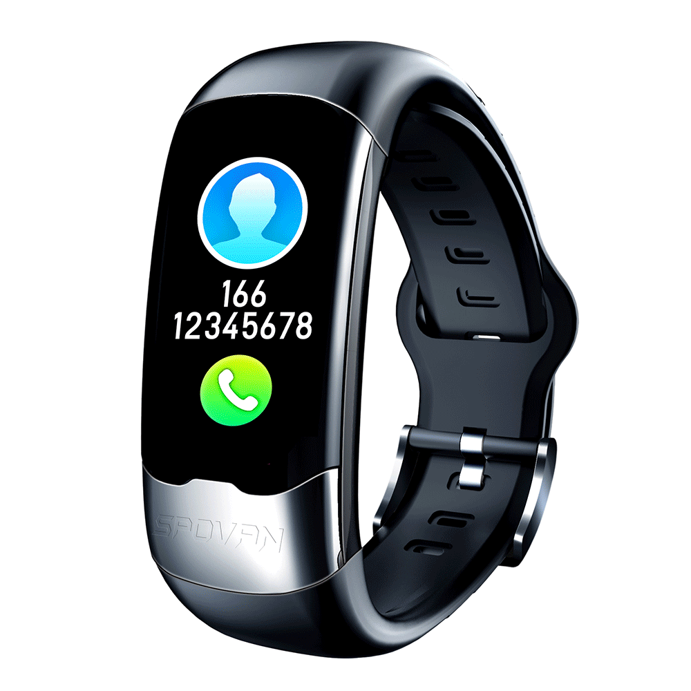 

Bakeey H02 HRV ECG+PPG Monitor Heart Rate Blood Pressure O2 Brightness Control Sport Fitness Smart Watch