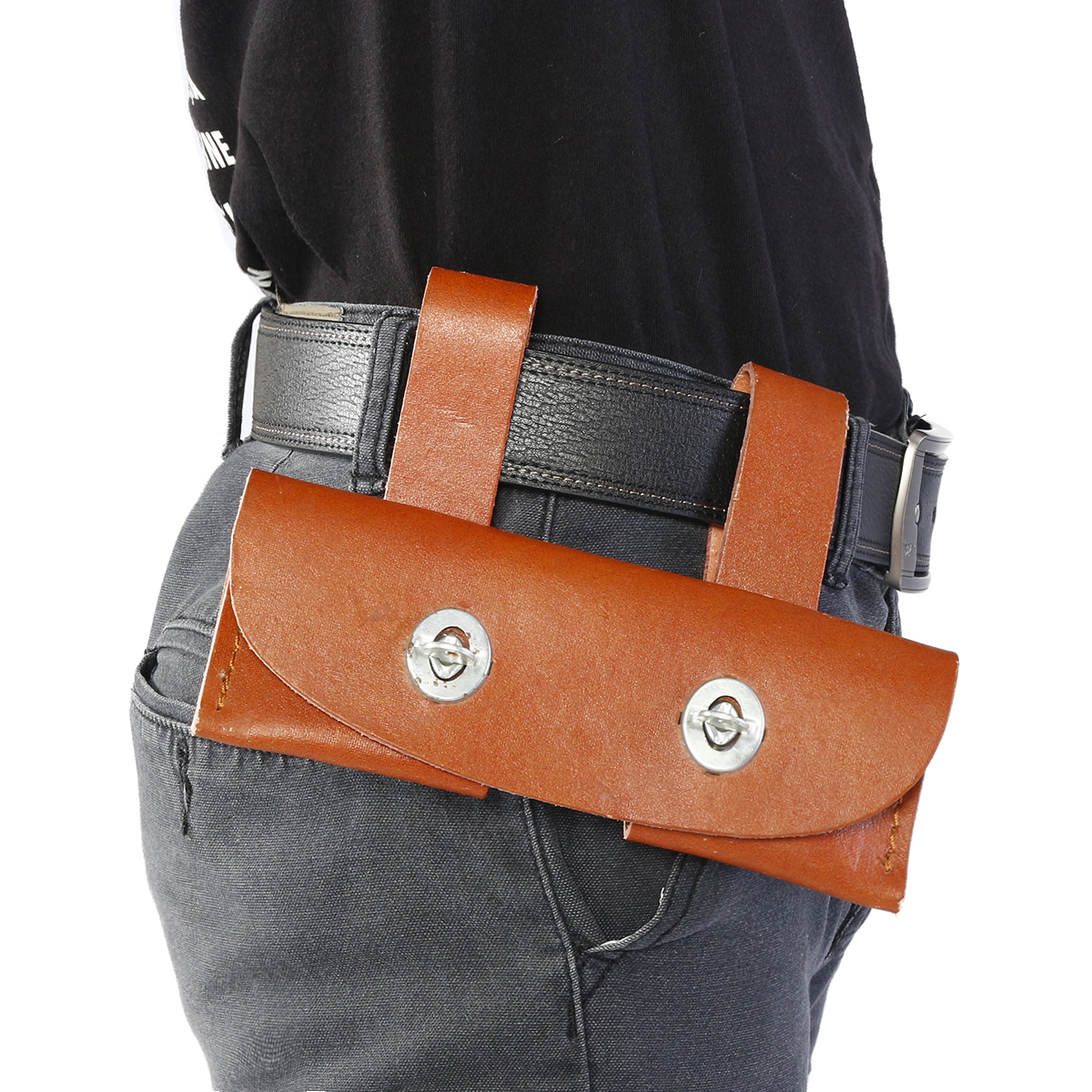 

Tool Leather Sheath Waist Holster Cover Fire Protection Rescue its 2.25 lb. Tools Waist Bag