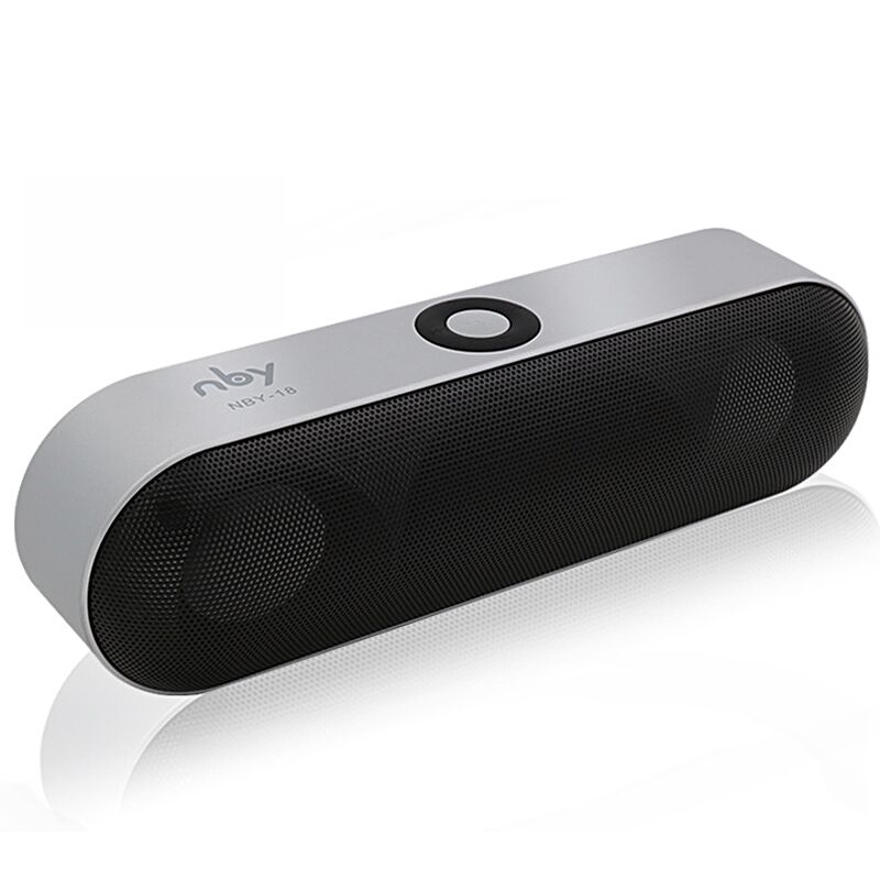 NBY-18 Mini Wireless Bluetooth Speaker Portable Speaker Sound System 3D Stereo Music Surround Support TF AUX USB 18