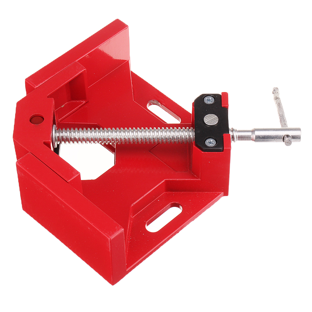 Drillpro 90 Degree Corner Right Angle Clamp T Handle Vice Grip Woodworking Quick Fixture Aluminum Alloy Tool Clamps 14