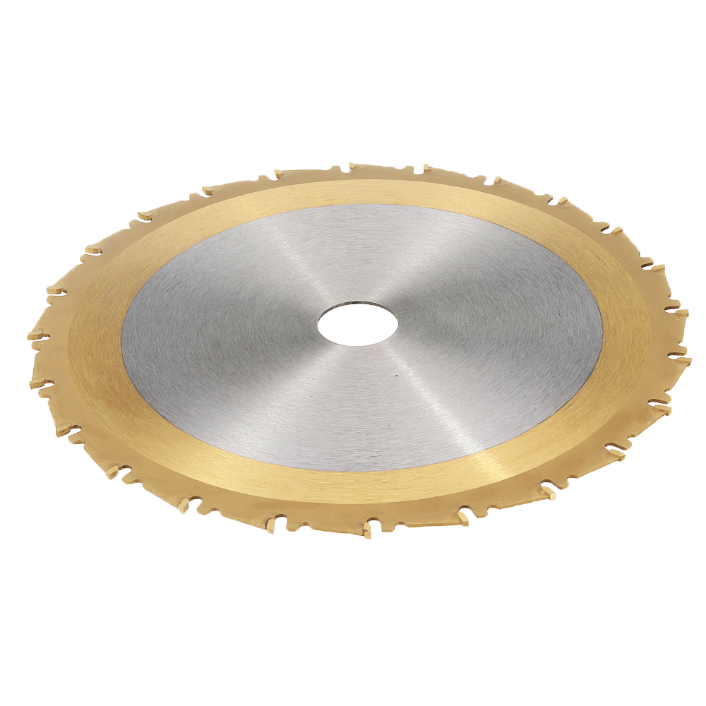 Drillpro 24T 210mm TCT Circular Saw Blade Nano Blue or Titanium or Bronze Coating Woodworking Cutting Disc 15