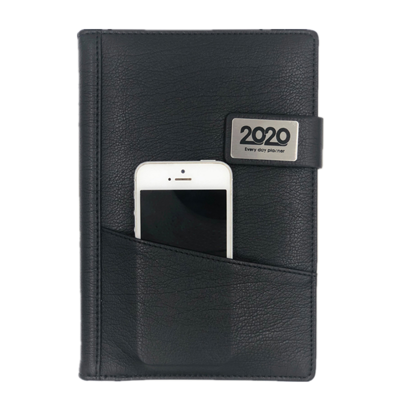 

2020 Leather Planer A5 Notebook Year Calendar Monthly Weekly Diary Notepad Business Office Stationery New Year Christmas
