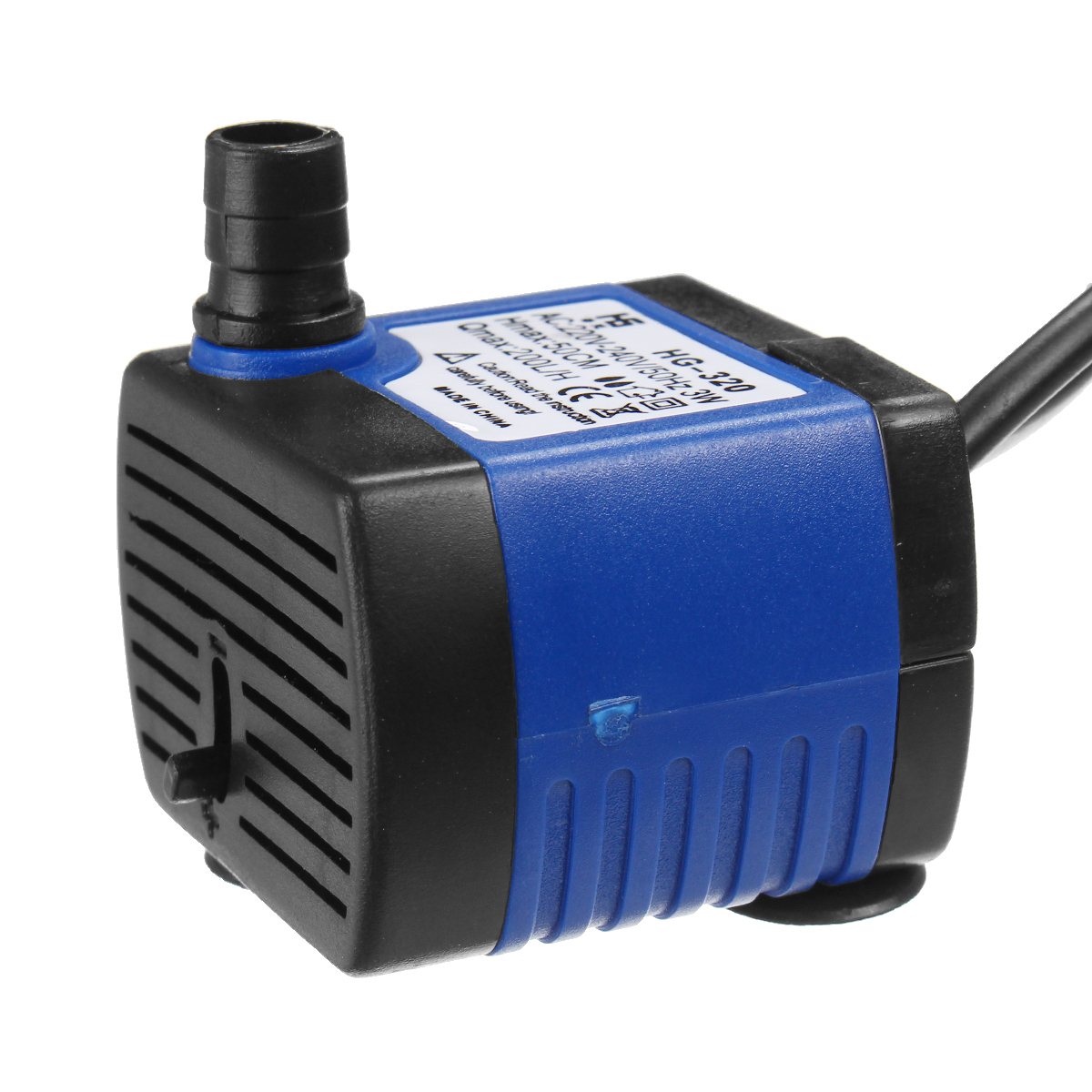 

Submersible Water Pump 3W 4 Led Lift 0.5m 220L/H Submersible Pump AC220V