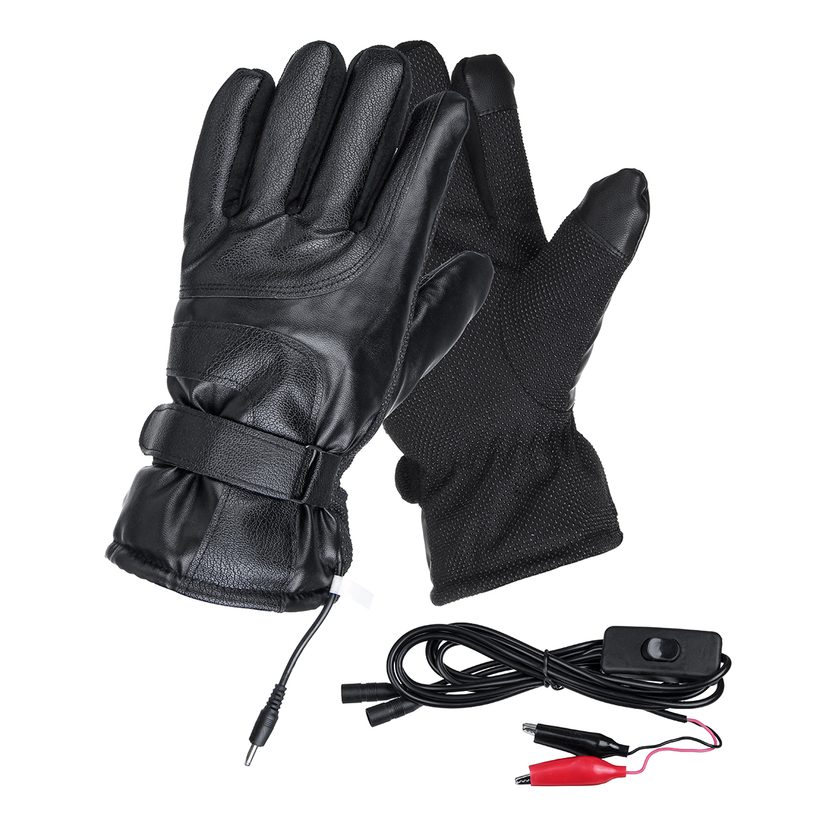 

12V/36V-96V Electric Heated Gloves Winter Hand Warmer For Motorcycle Electric Scooter Bike Outdoor