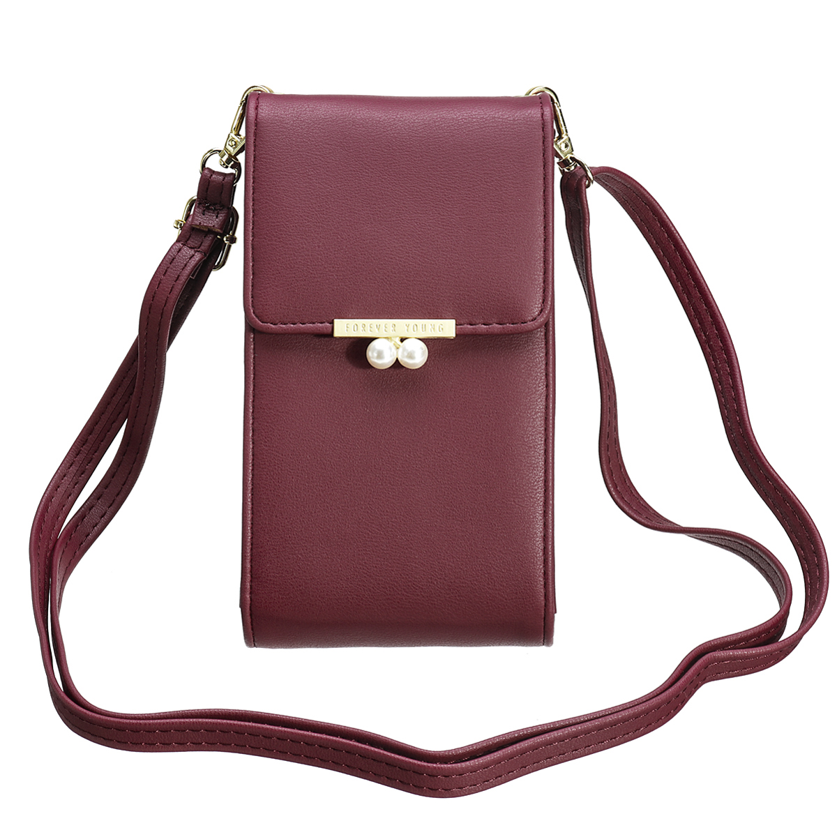 

Women Crossbody Phone Bag Shoulder PU Bag Purse Wallet with Card Slot