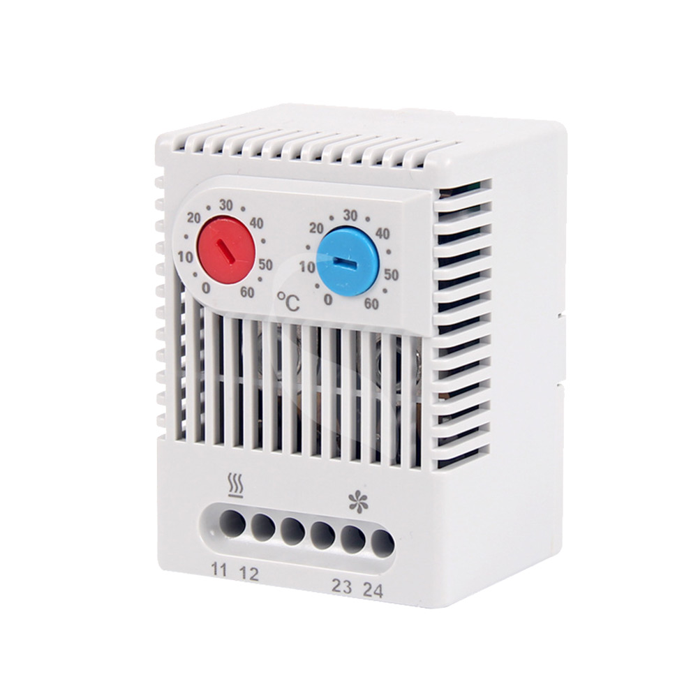 

Minleaf IP20 Up Down Temperature Humidity Controller Switch Sensor Temperature Controller