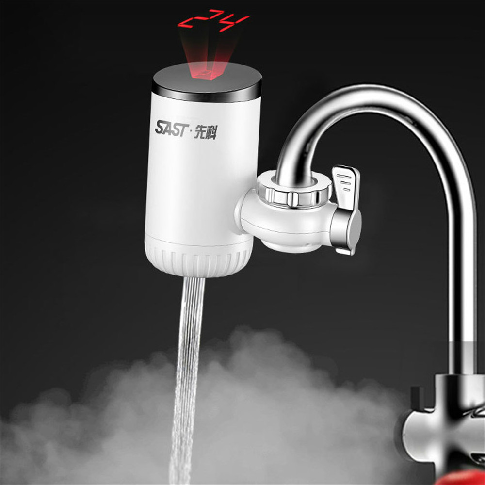 

3000W Electric Tankless Hot Water Heater Faucet 3s Instant Heating Digital Display Bathroom Kitchen Heating Tap IPX4 Waterproof