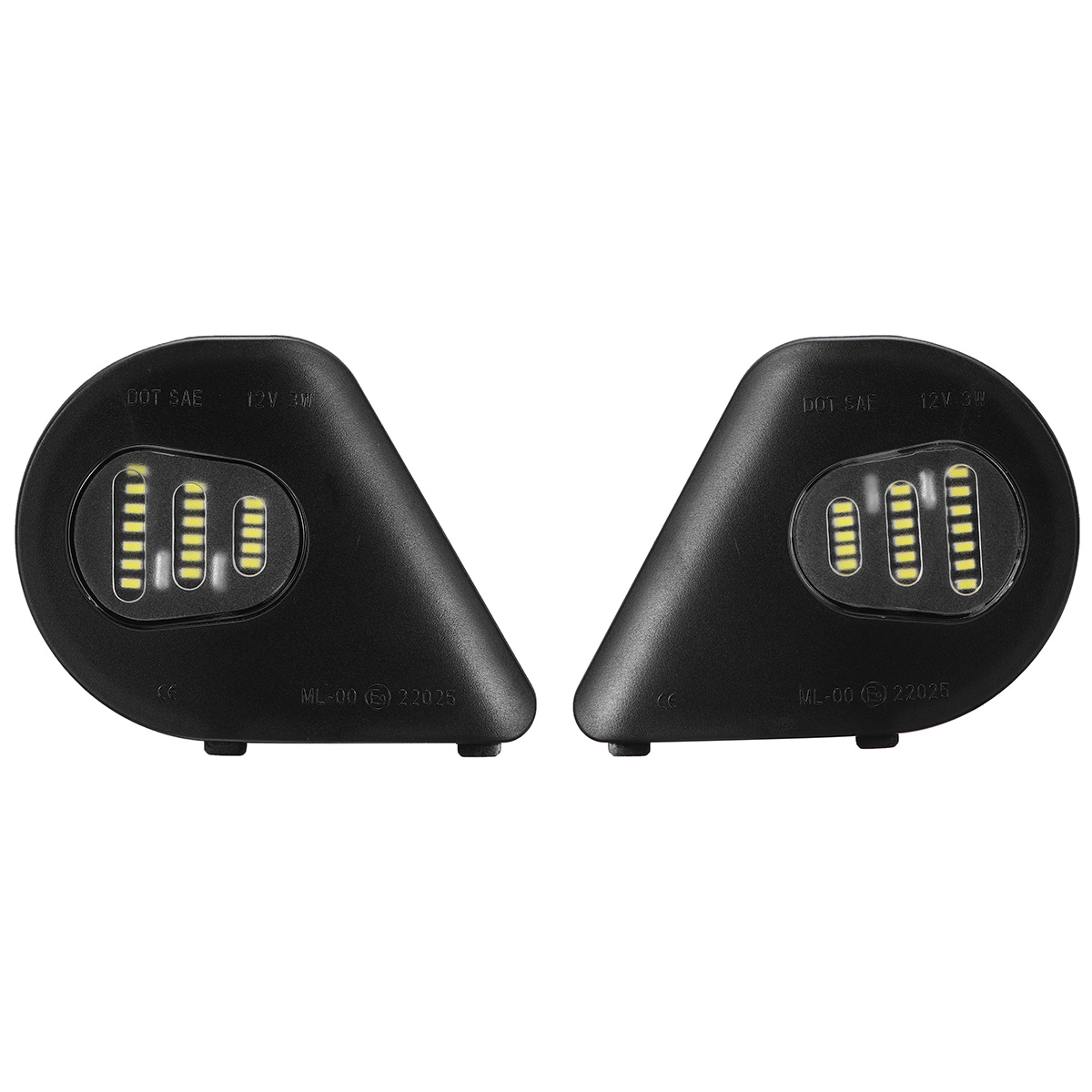 

LED Mirror Puddle Light Pair for Dodge Ram 1500 2500 3500 4500 5500 68302825AA 68302824AA