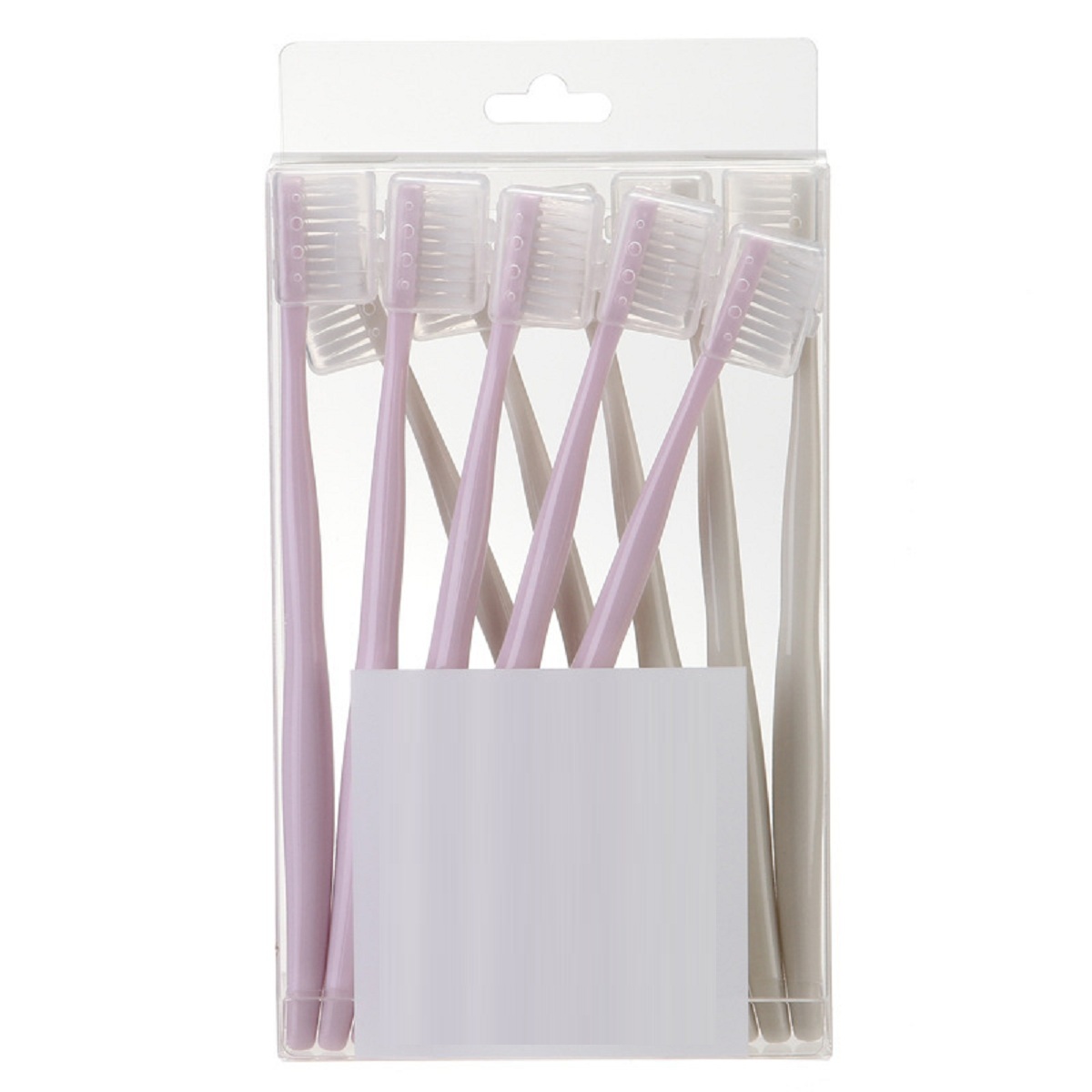 

Fitline 10 psc Soft Hair Small Head Macarone Toothbrush Manual Toothbrush Soft Hair Toothbrush Beige & Pink