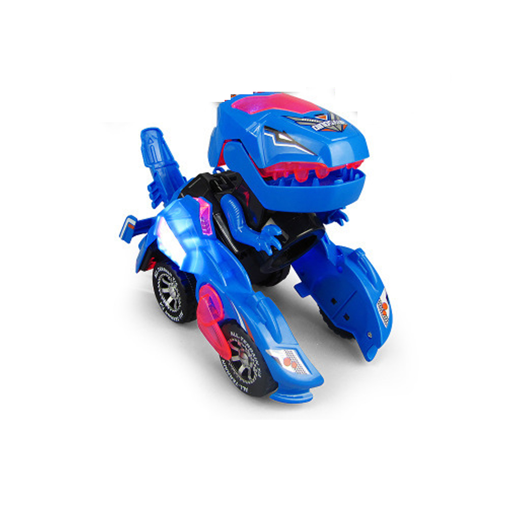 HG-788 Electric Deformation Dinosaur Chariot Deformed Dinosaur Racing Car Children's Puzzle Toys with Light Sound 19